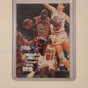 Michael Jordan Chicago Bulls 1990 Trading Card